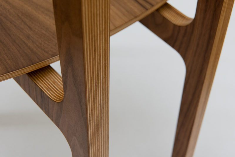 Walnut Plywood 412 Chair