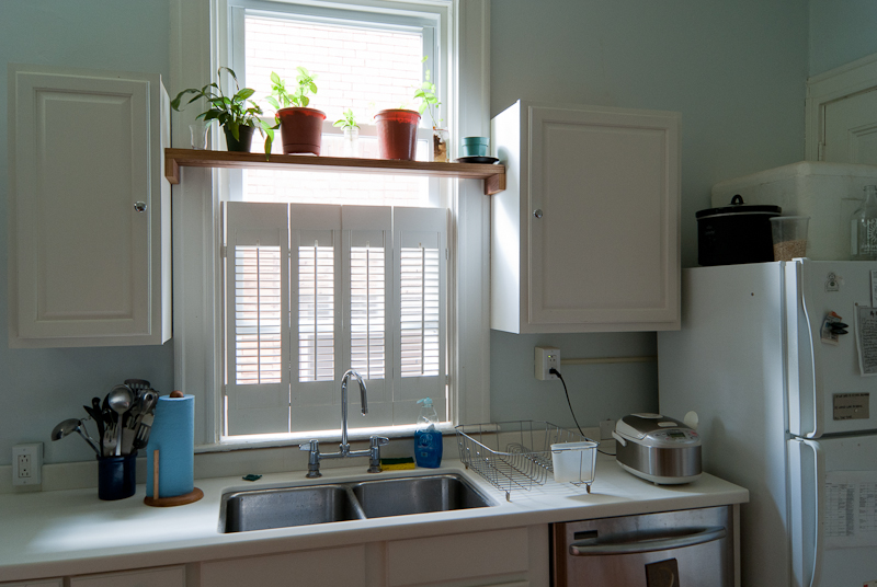 Reclaimed Rental Apartment Kitchen